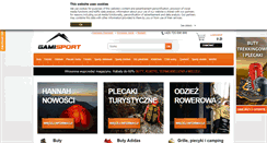 Desktop Screenshot of gamisport.pl
